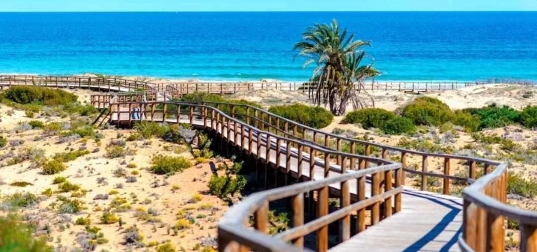 Bungalow Adaptado, Terraza Muy Grande Y Soleada. Gran Alacant Exteriör bild